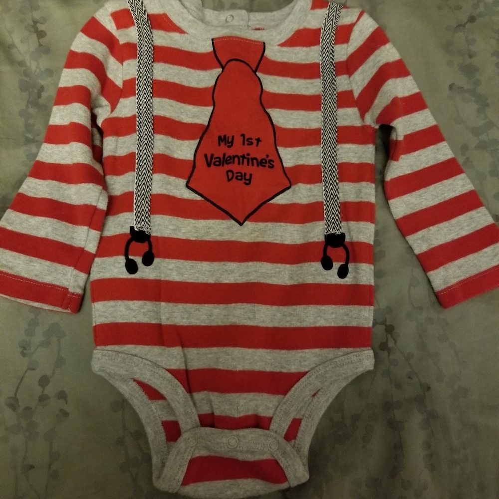 My 1st Valentines Day Onesie